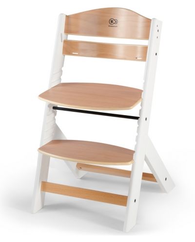 Столче за хранене KinderKraft - Enock, бяло, с възглавница - 4