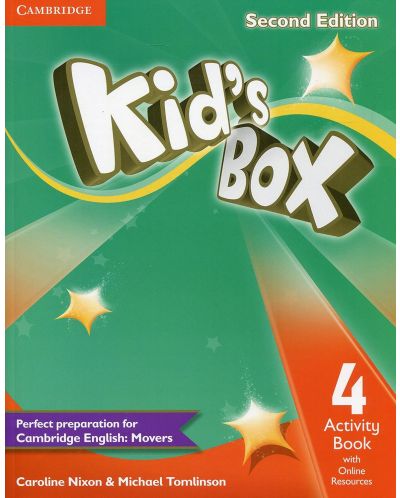 Kid's Box 2nd Edition Level 4 Activity Book with Online Resources / Английски език - ниво 4: Учебна тетрадка с онлайн материали - 1