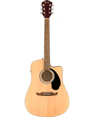 Електро-акустична китара Fender - FA-125CE, бежова - 1