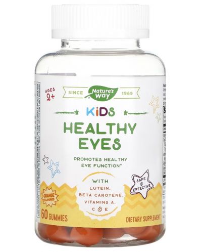 Kids Healthy Eyes, 60 желирани таблетки, Nature's Way - 1