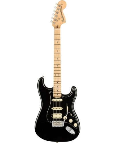 Електрическа китара Fender - American Performer Strat HSS MN, черна - 1