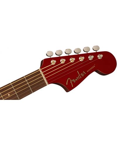 Акустична китара Fender - Redondo Player, Candy Apple Red - 4
