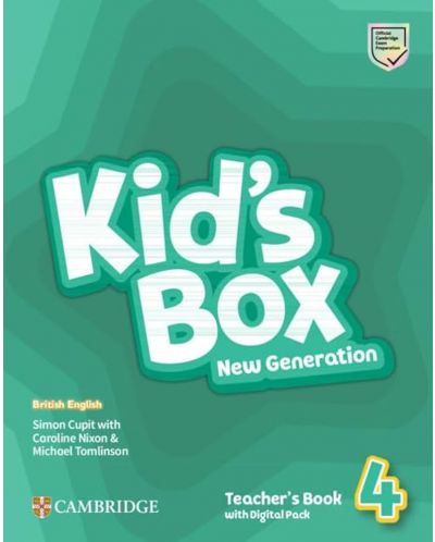 Kid's Box New Generation Level 4 Teacher's Book with Digital Pack British English / Английски език - ниво 2: Книга за учителя - 1