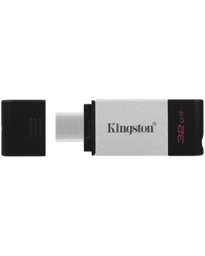 Флаш памет Kingston - DT80, 32GB, USB-C 3.2 - 1
