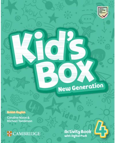 Kid's Box New Generation Level 4 Activity Book with Digital Pack British English / Английски език - ниво 4: Учебна тетрадка с код - 1