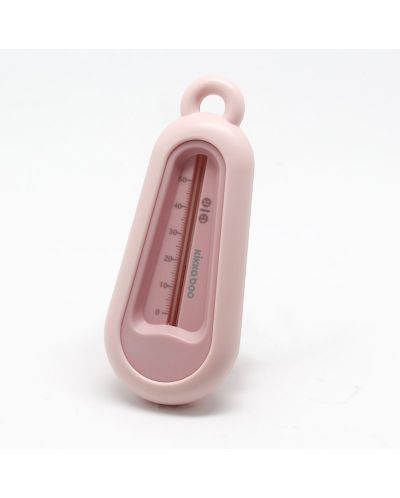 Термометър за баня KikkaBoo - Drop, розов - 1