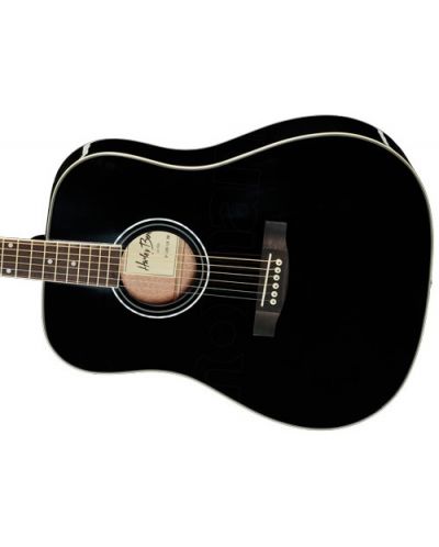 Акустична китара Harley Benton - D-120LH BK, черна - 3