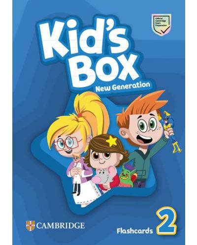 Kid's Box New Generation Level 2 Flashcards British English / Английски език - ниво 2: Флашкарти - 1