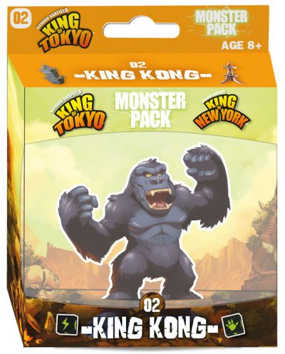 Разширение за настолна игра King of Tokyo/New York - Monster Pack: King Kong - 1
