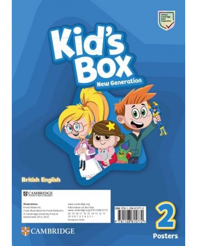 Kid's Box New Generation Level 2 Posters British English / Английски език - ниво 2: Постери - 1