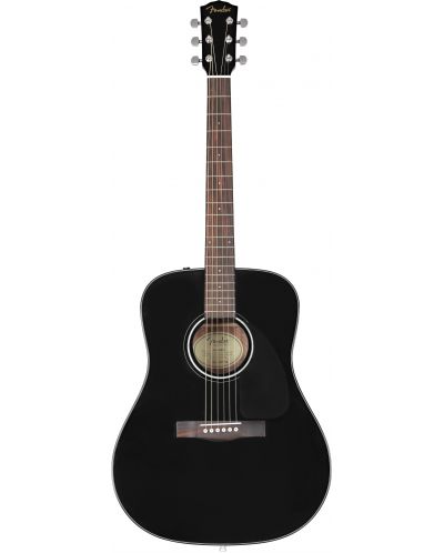 Акустична китара Fender - CD-60 V3, черна - 1