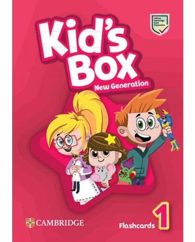 Kid's Box New Generation Level 1 Flashcards British English / Английски език - ниво 1: Флашкарти - 1