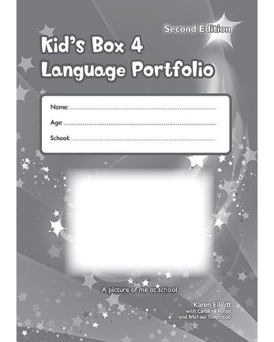 Kid's Box 2nd Edition Level 4 Language Portfolio / Английски език - ниво 4: Езиково портфолио - 1