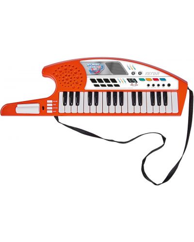 Детска китара с клавиши Simba Toys - My Music World - 1