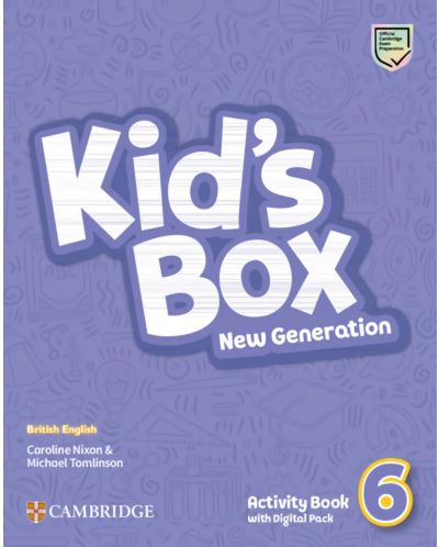 Kid's Box New Generation Level 6 Activity Book with Digital Pack British English / Английски език - ниво 6: Учебна тетрадка с код - 1