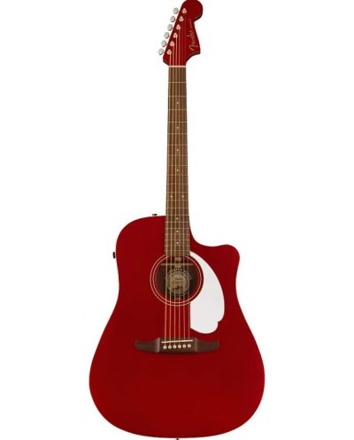 Акустична китара Fender - Redondo Player, Candy Apple Red - 1