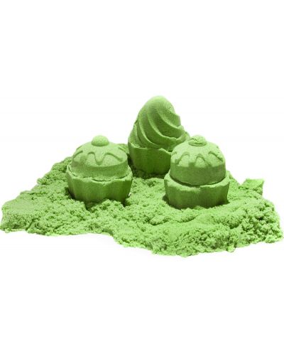 Кинетичен пясък Relevant Play - Зелен цвят, 2.27 kg - 2