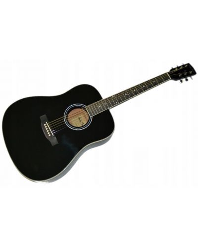 Класическа китара Harley Benton - D-120BK, черна - 3
