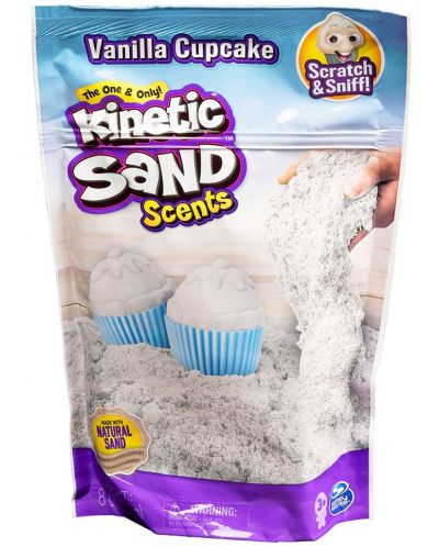 Кинетичен пясък Kinetic Sand - С аромат на ванилия, 227 g - 1