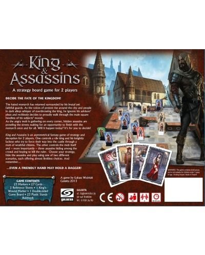 Настолна игра King & Assassins - Семейна - 2