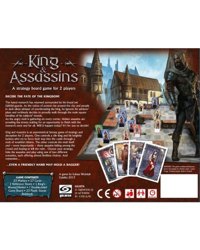 Настолна игра King and Assassins - стратегическа - 2