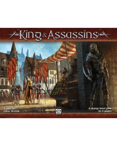 Настолна игра King and Assassins - стратегическа - 1