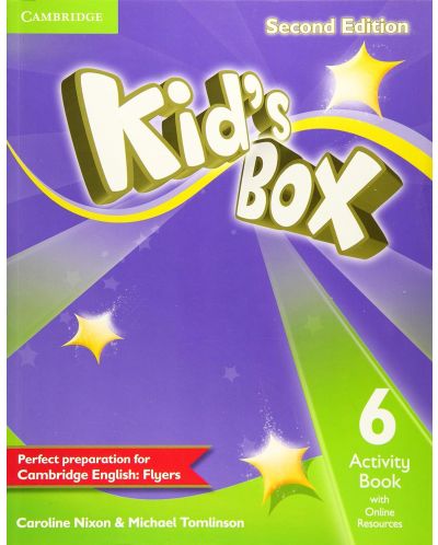Kid's Box 2nd Edition Level 6 Activity Book with Online Resources / Английски език - ниво 6: Учебна тетрадка с онлайн материали - 1
