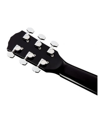 Акустична китара Fender - CD-60SCE Solid Top, черна - 5