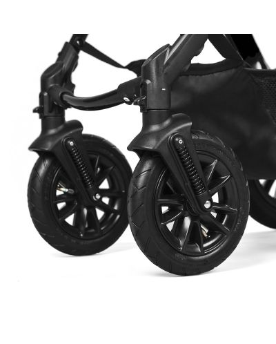 Бебешка количка KinderKraft MOOV - Черна - 12