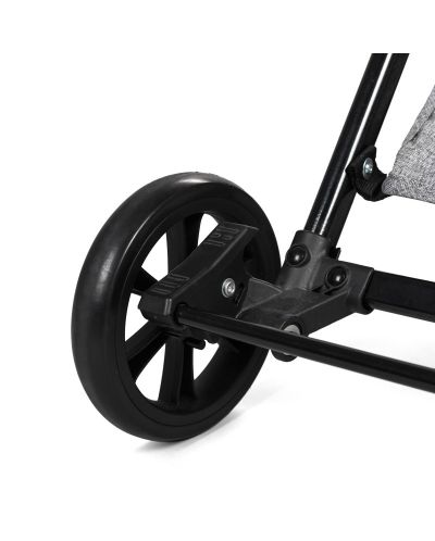 Бебешка количка KinderKraft Lite - Сива - 7