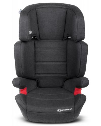 Столче за кола KinderKraft Junior Plus - Модел 2018, черен - 3