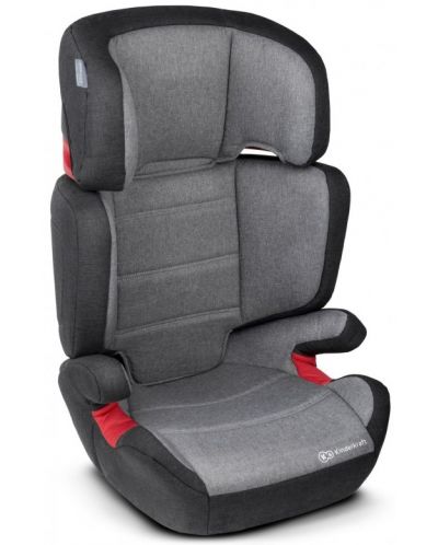 Столче за кола KinderKraft Junior Plus - Модел 2018, сив - 5