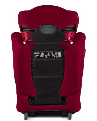 Столче за кола KinderKraft Xpand - Червено, с Isofix, 15-36 kg - 8