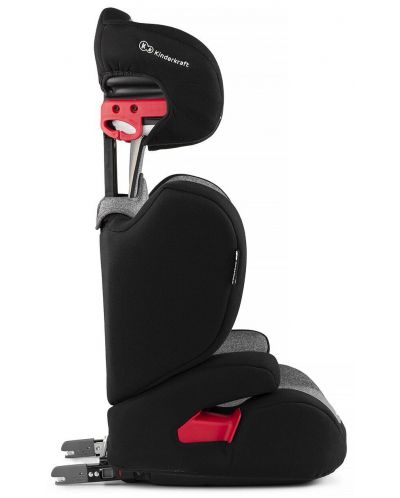 Столче за кола KinderKraft Xpand - Сиво, с Isofix, 15-36 kg - 7