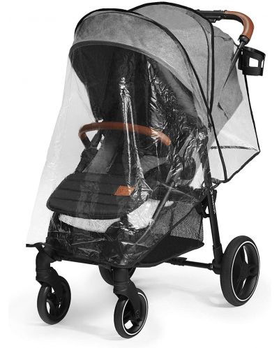 Бебешка количка KinderKraft Grande 2020 - Със сив сенник - 7