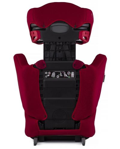 Столче за кола KinderKraft Xpand - Червено, с Isofix, 15-36 kg - 9