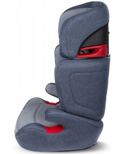 Столче за кола KinderKraft Junior Plus - Модел 2018, син - 5