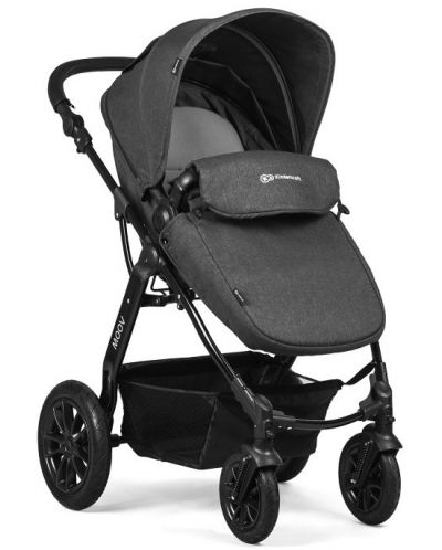 Бебешка количка KinderKraft MOOV - Черна - 5
