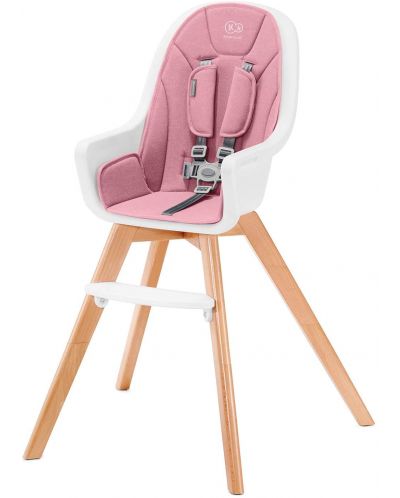 Столче за хранене 2 в 1 KinderKraft Tixi - Розово - 3
