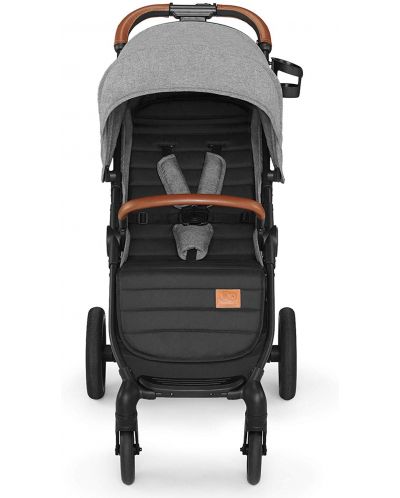 Бебешка количка KinderKraft Grande 2020 - Със сив сенник - 3