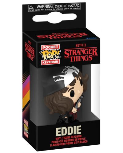 Ключодържател Funko Pocket POP! Television: Stranger Things - Eddie - 2