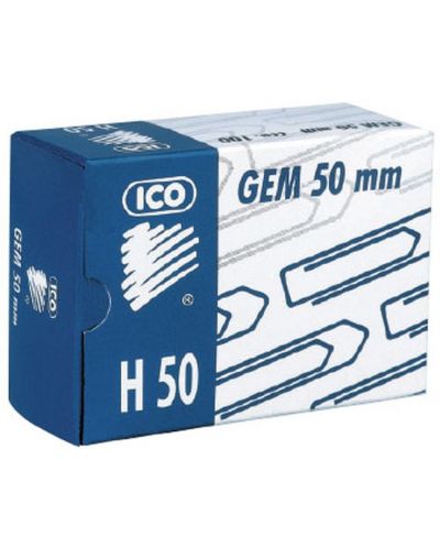 Кламери Ico - H50, 50 mm, 100 броя - 1