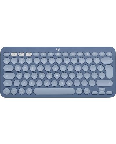 Клавиатура Logitech - K380 For Mac, US ISO , безжична, Blueberry - 1