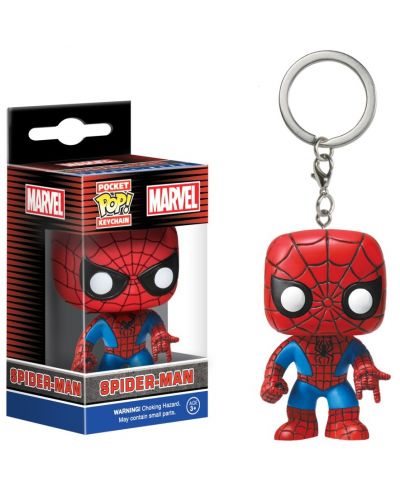 Ключодържател Funko Pocket Pop! Marvel - Spider-Man (Special Edition) - 2