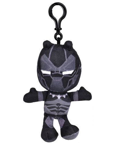 Ключодържател Whitehouse Leisure Marvel: Avengers - Black Panther (плюшен), 13 cm - 1