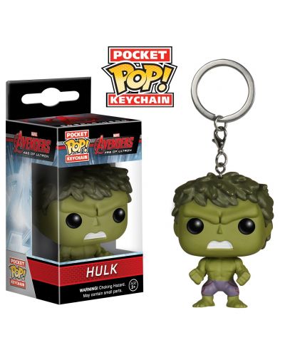 Ключодържател Funko Pocket Pop! Avengers: Age Of Ultron - Hulk, 4 cm - 3