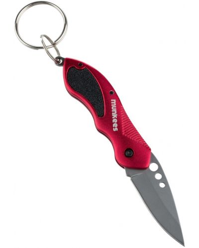 Сгъваем нож - ключодържател Ace Camp - Folding Knife II, червен - 1