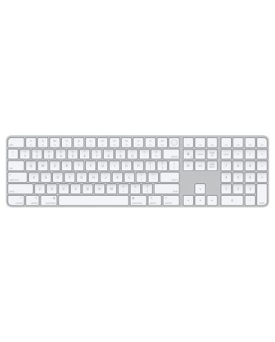 Клавиатура Apple - Magic Keyboard, Touch ID, с цифри, US, бяла - 1