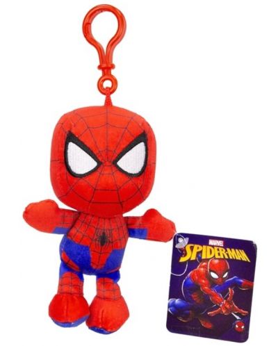 Ключодържател Whitehouse Leisure Marvel: Spider-Man - Spider-Man (плюшен), 13 cm - 1