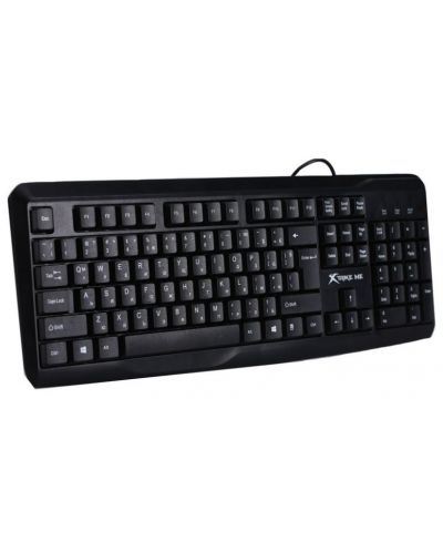 Клавиатура Xtrike ME - KB-229BG, кирилизирана, черна - 2